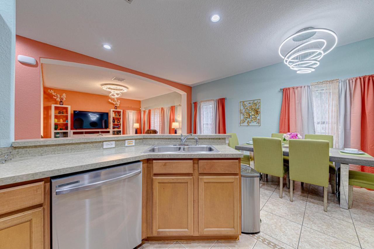 Affordable 4 Bedroom Luxury Villa Near Disney/Private Pool/Arcade/Game Room Orlando Bagian luar foto