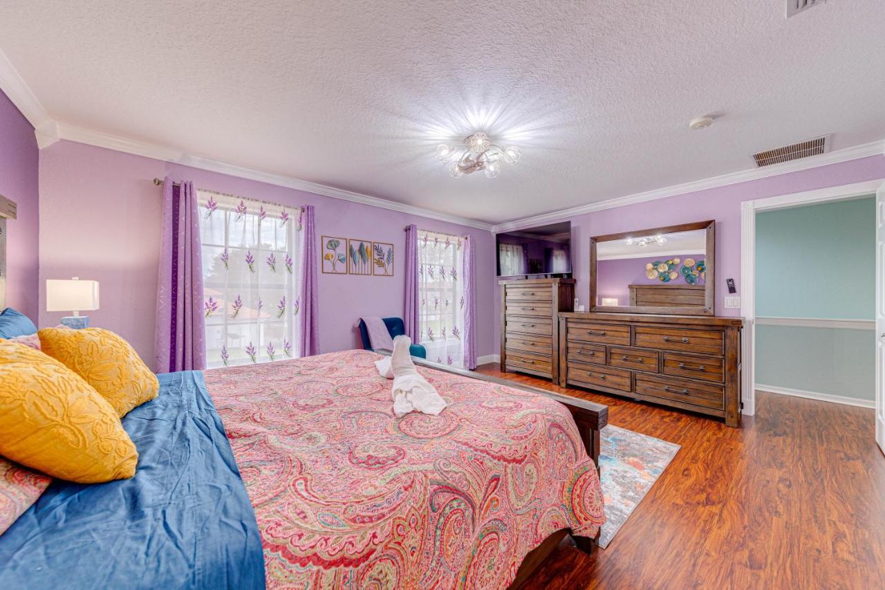 Affordable 4 Bedroom Luxury Villa Near Disney/Private Pool/Arcade/Game Room Orlando Bagian luar foto