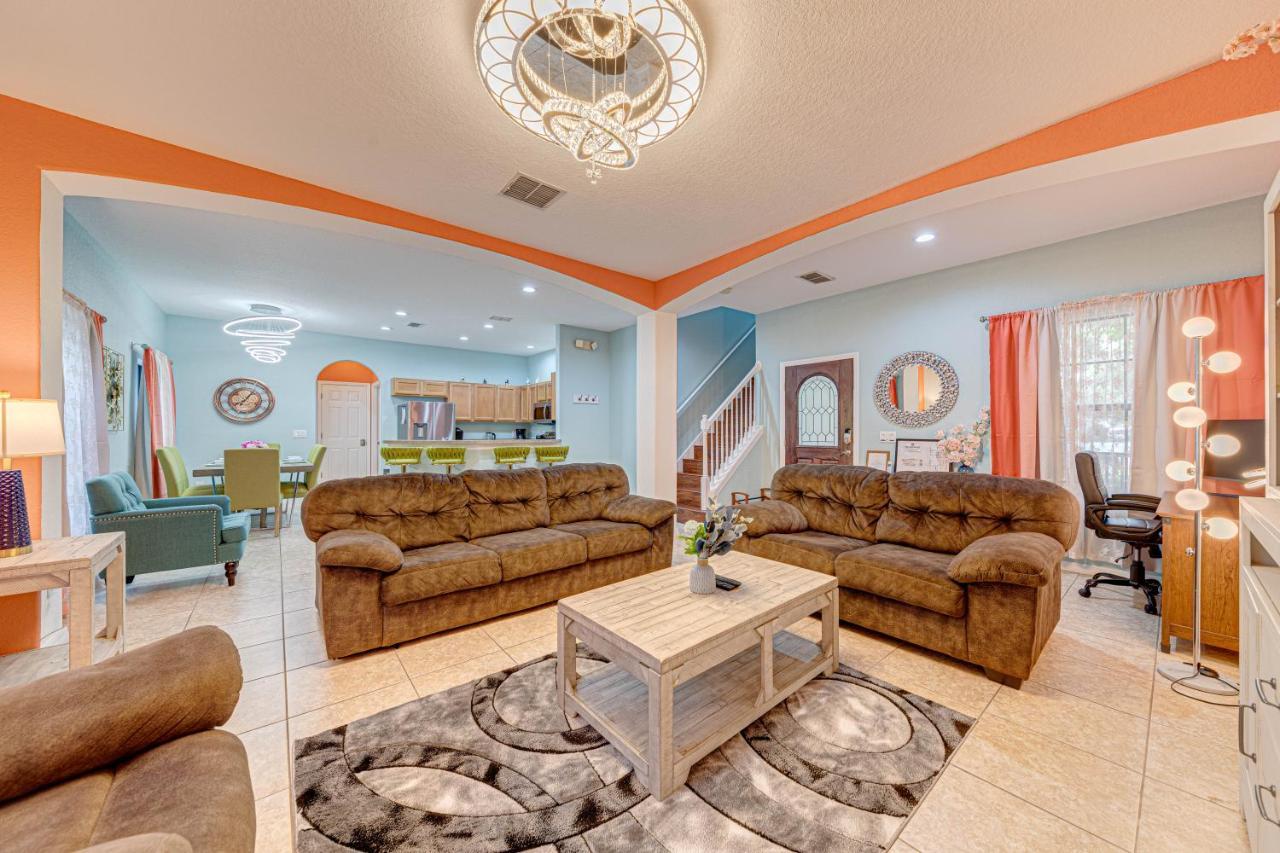Affordable 4 Bedroom Luxury Villa Near Disney/Private Pool/Arcade/Game Room Orlando Bagian luar foto
