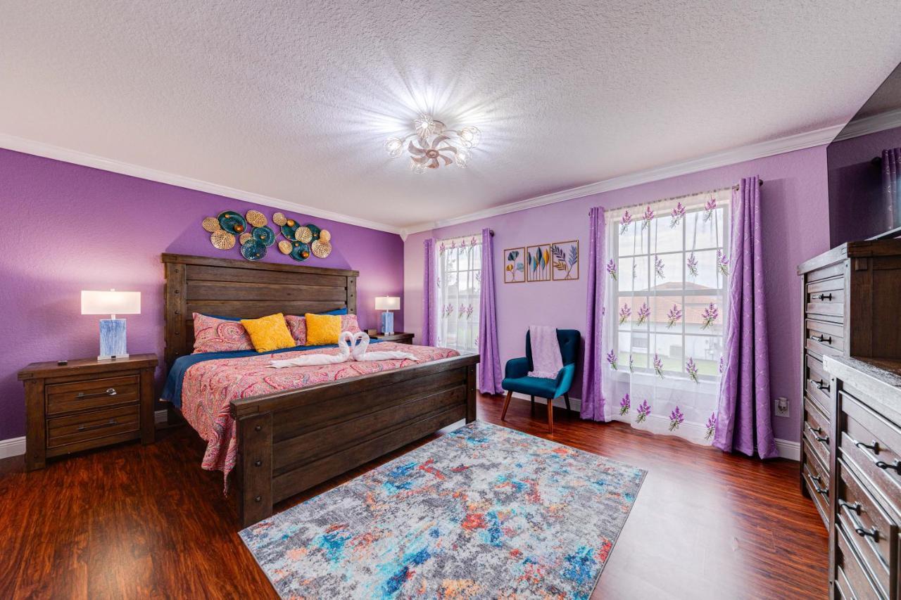 Affordable 4 Bedroom Luxury Villa Near Disney/Private Pool/Arcade/Game Room Orlando Bagian luar foto