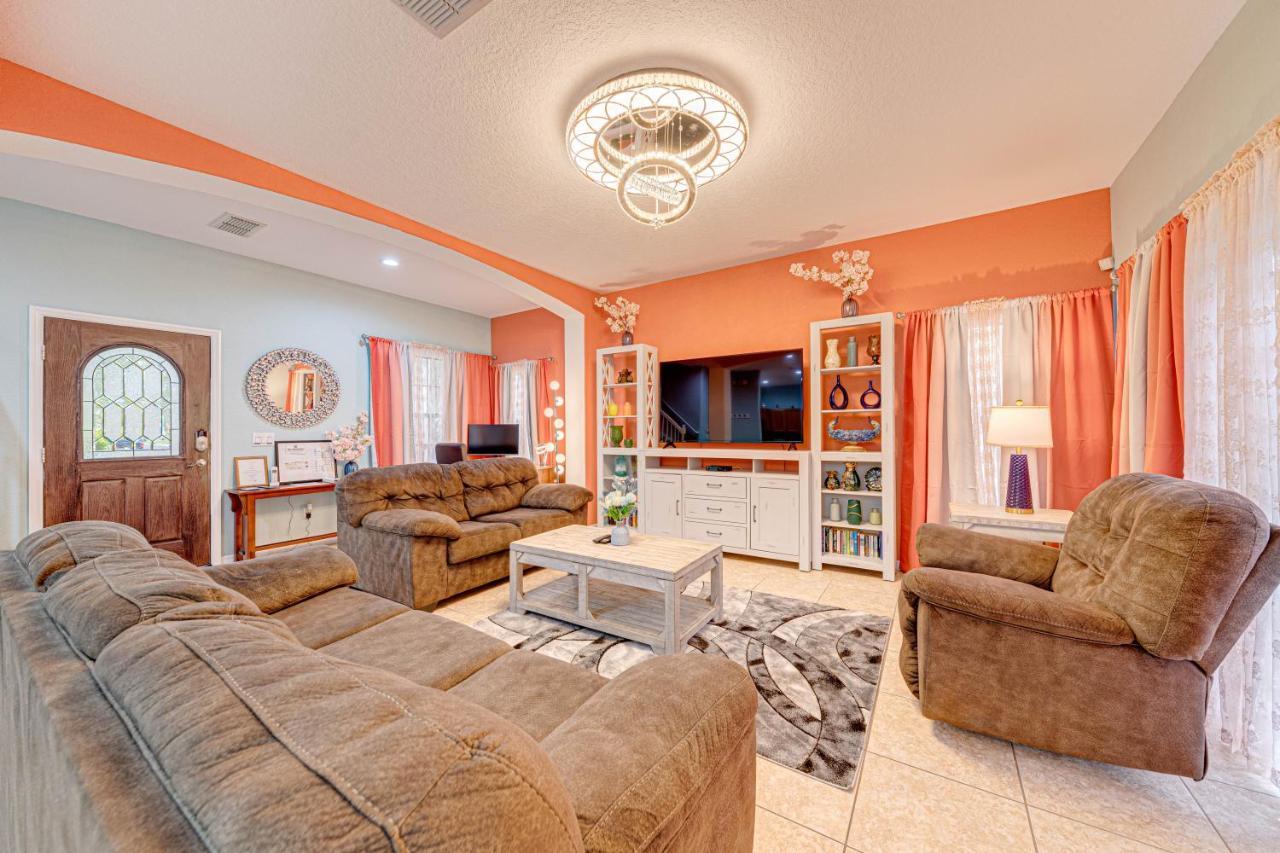 Affordable 4 Bedroom Luxury Villa Near Disney/Private Pool/Arcade/Game Room Orlando Bagian luar foto
